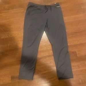 Mens used Patagonia “forge grey” R1 fleece pants size large